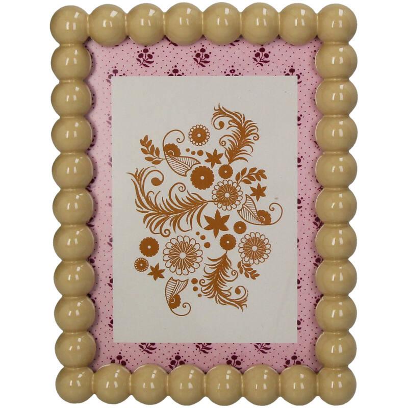 Fotolijst Polyresin - Beige